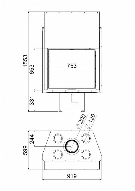 CHIMENEA DE LEÑA Y GAS STILKAMIN S-600 2020130 HERGOM 2 CHIMENEA DE LEÑA Y GAS STILKAMIN S-600 2020130 HERGOM