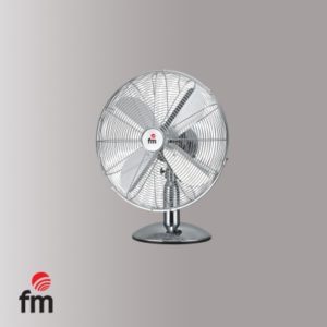 VENTILADOR DE SOBREMESA CROMADO SM-130 FM
