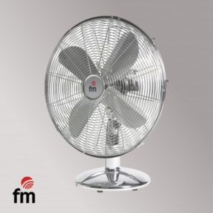 VENTILADOR DE SOBREMESA CROMADO SM-140 FM